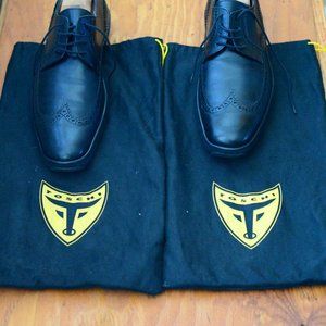 Men's Michael Toschi Wingtip Oxford Shoes Size 9